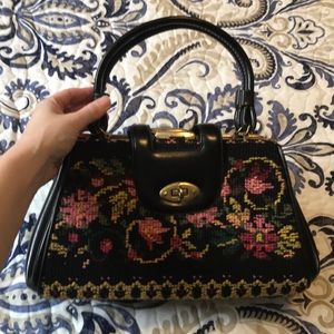 Vintage Tapestry Shoulder Bag